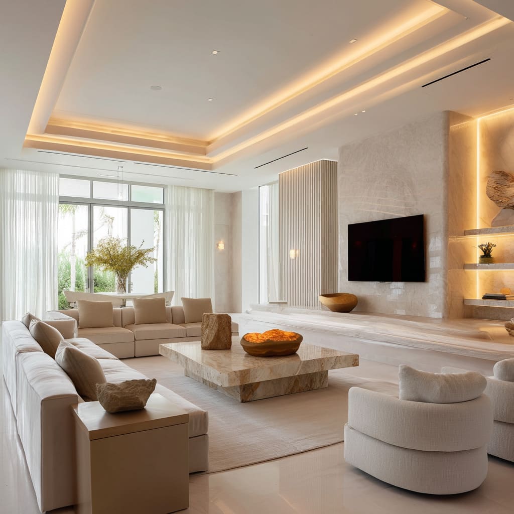 **Modern Luxury Living Room Trends: Precision, Flow, and Timeless Elegance**