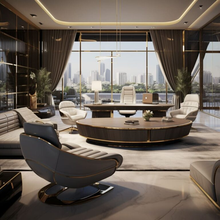 **Elegant Executive Office Designs for Modern Leaders**