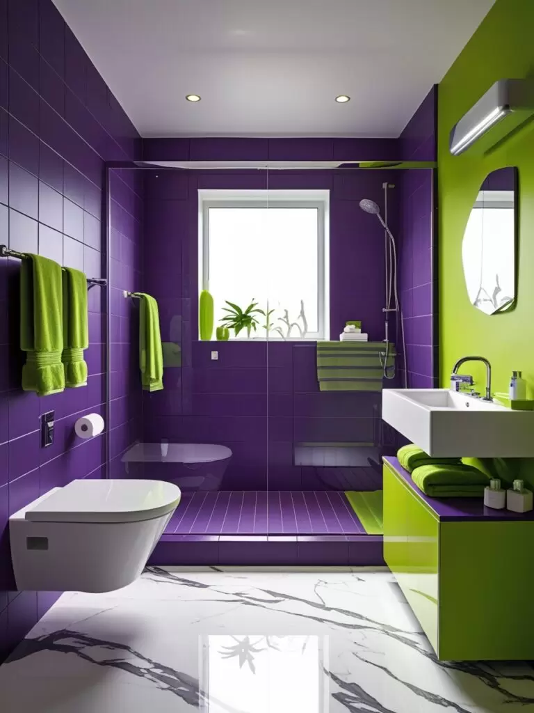 **23 Vibrant & Colorful Bathroom Ideas for Bold Modern Decor**