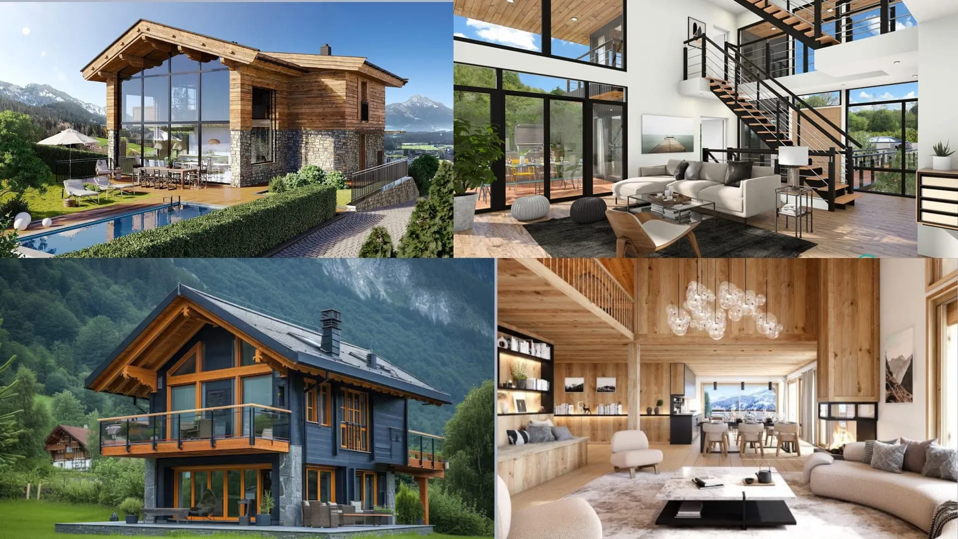 **Modern Chalet Living Room Design: 10 Principles for Warm, Contemporary Style**