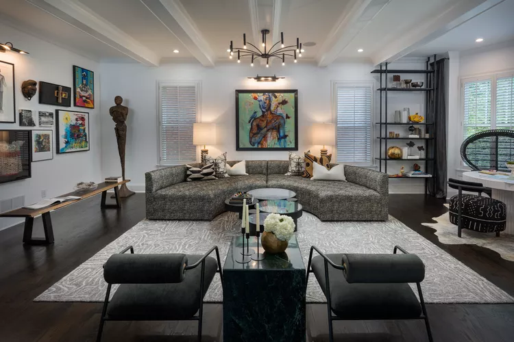 **20 Black Living Room Ideas That Look Bold, Modern & Luxurious**